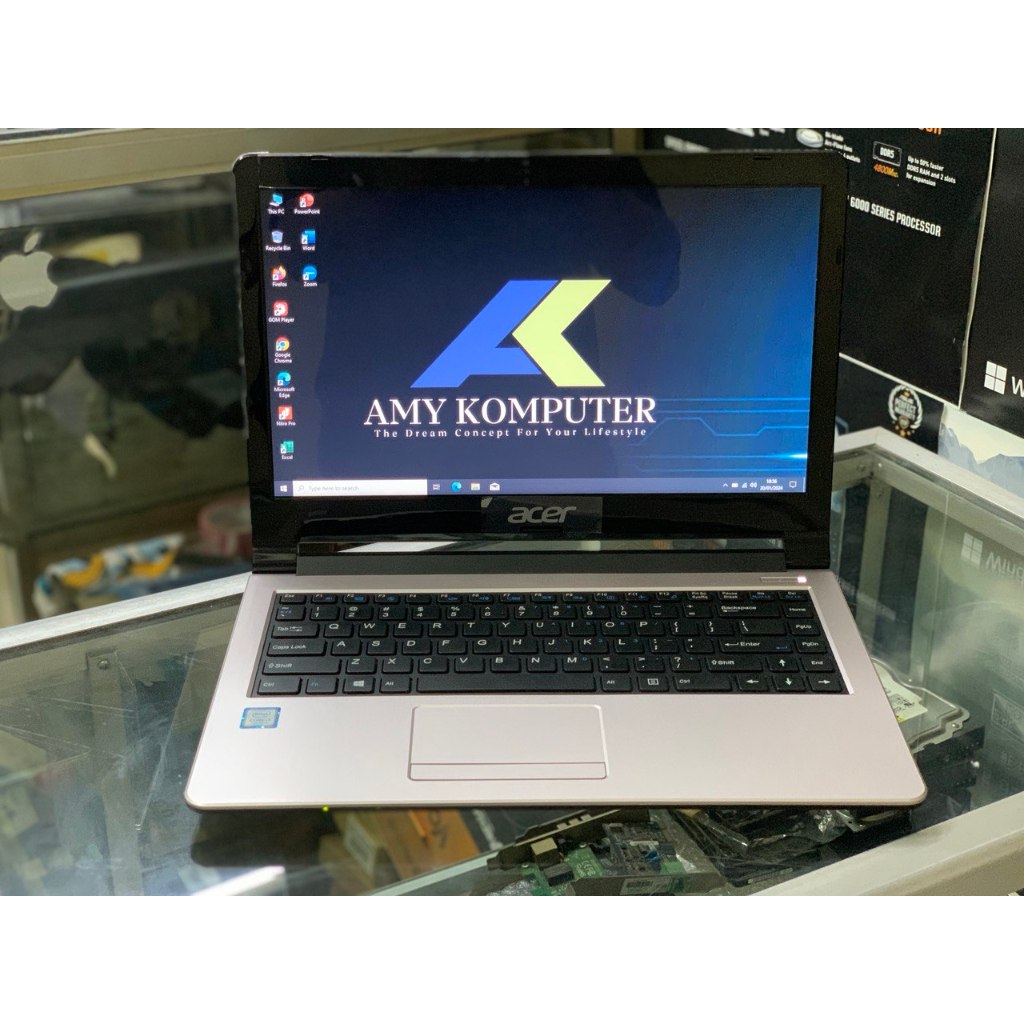 ACER ONE 14 Z476 | i3-7130U | RAM 4GB | SSD 256GB | Layar 14 HD
