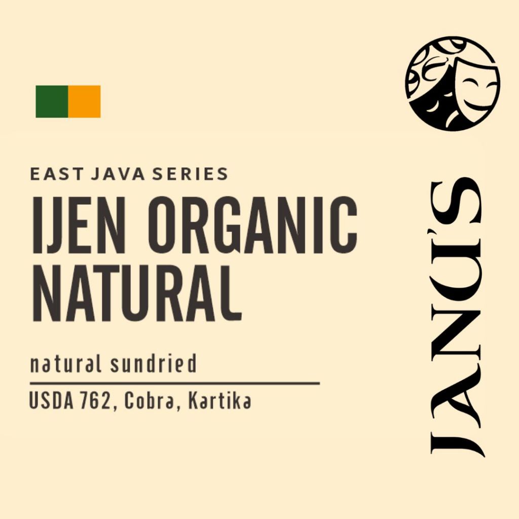 

Roast Beans Ijen Lestari Natural Organic by Janus Roastery