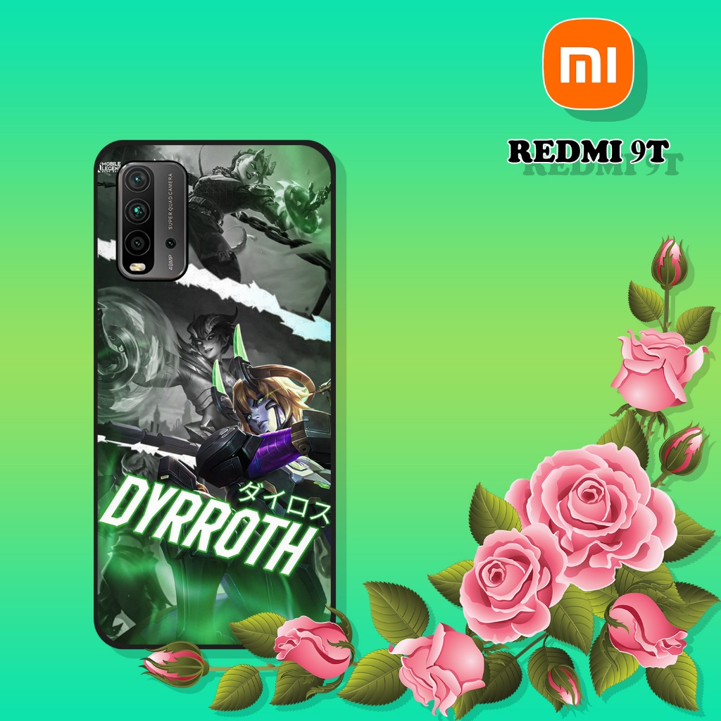 CUSTOM CASE GLOSSY [ HD10] ALL TYPE XIAOMI REDMI 9T MOTIF DYRROTH MOBILE LEGENDS