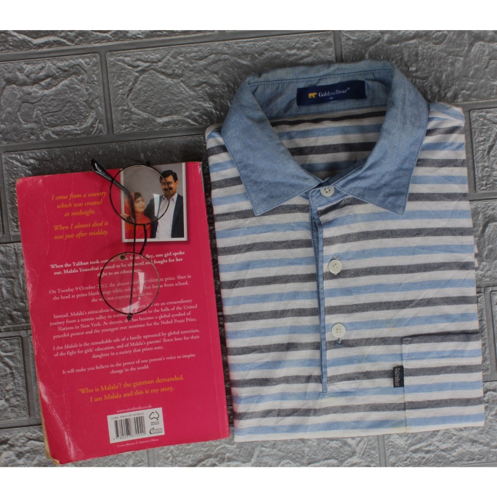 Kaos kerah Golden Bear original kode toko A339