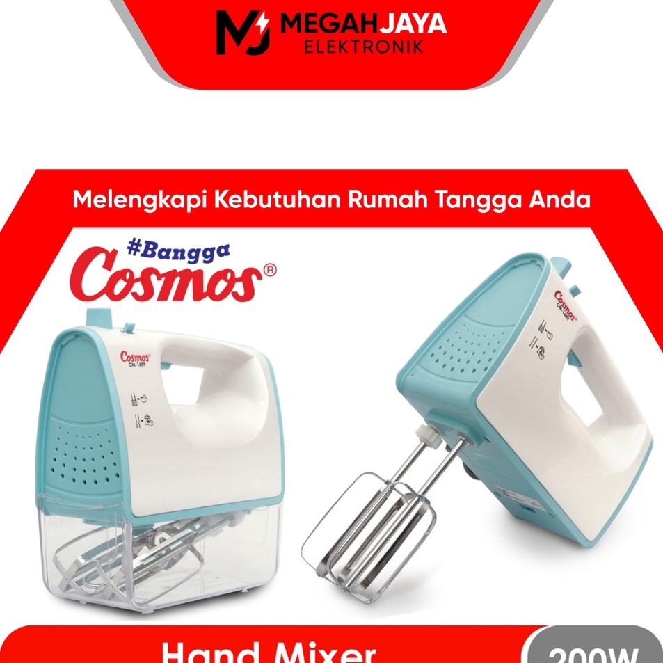 JHY COD COSMOS MIXER TANGAN CM1659  CM 1659  CM1659 HAND MIXER GARANSI RESMI  G