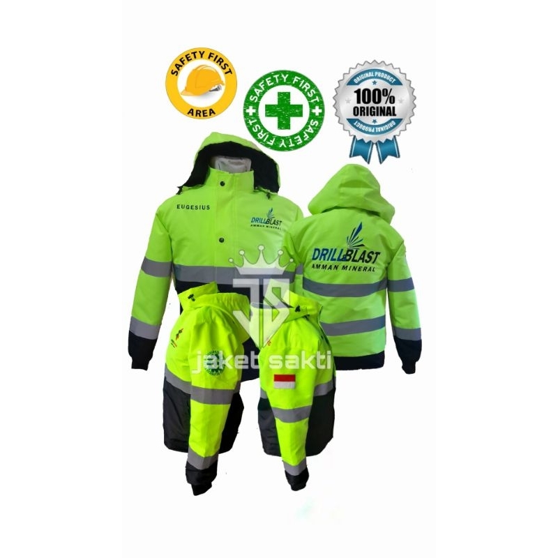 jaket amman jaket safety jaket tambang jaket lapangan jaket kerja