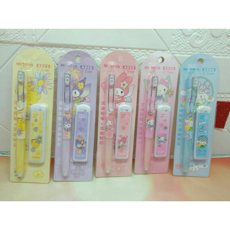 

pensil mekanik + isi ulang motif sanrio