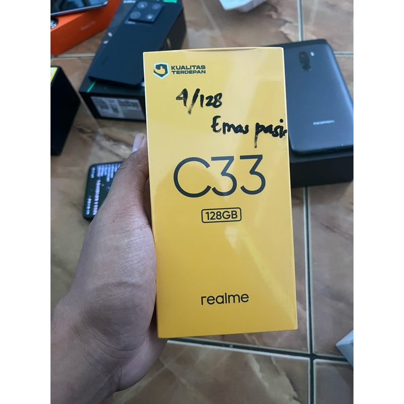 Realme c33 new 4/128