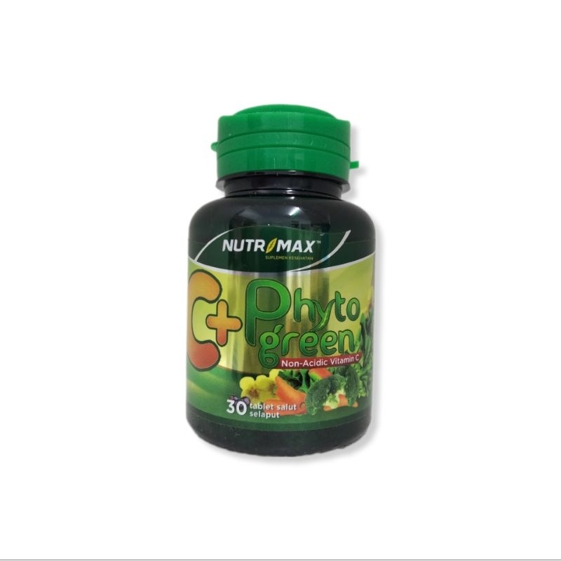 Nutrimax C+ PHYTOGREEN 30 Tablet - Daya tahan tubuh dan sistem pencernaan