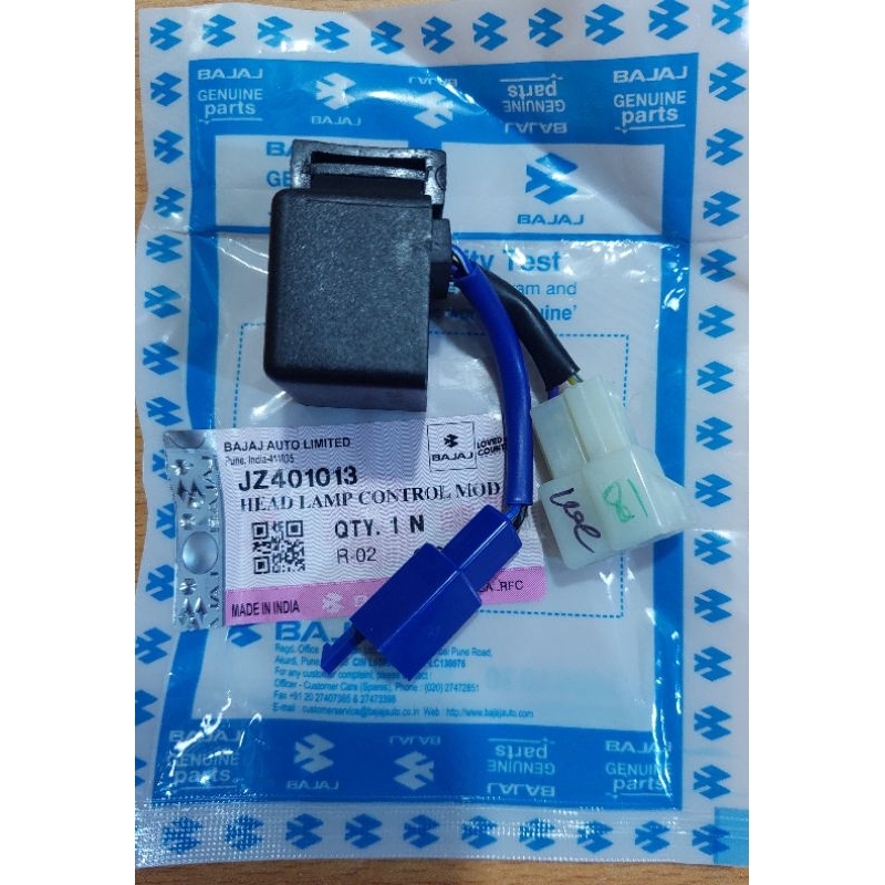 control Unit Head Lamp Lampu Kawasaki Bajaj Pulsar NS 200 ORIGINAL