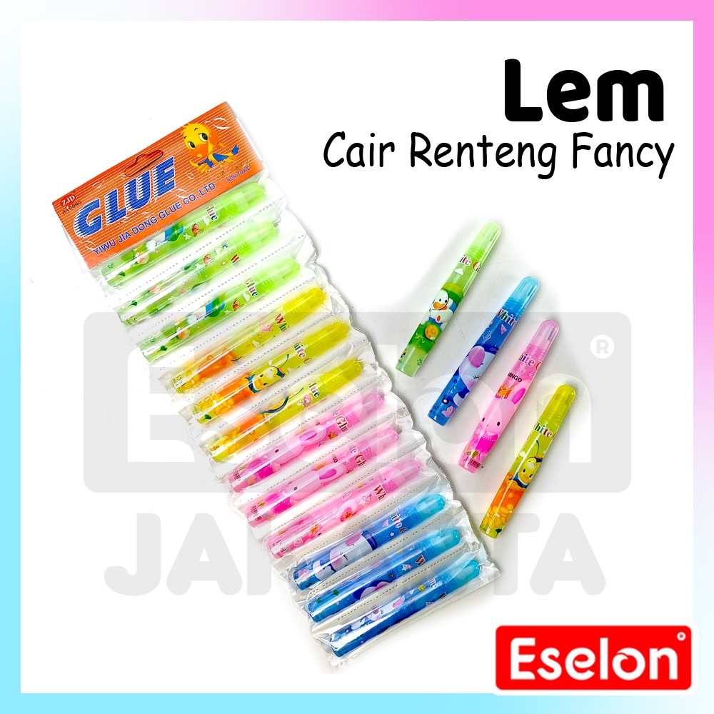 

[ES.JKT] 1 Renteng Lem Renteng / 12pcs lem cair/ Water Glue 15ml