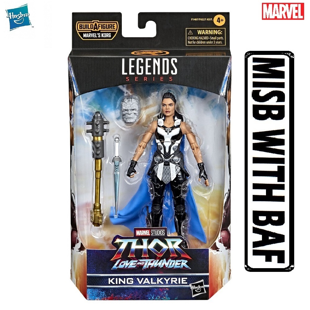MARVEL Legends Series THOR Love & Thunder Movie King Valkyrie BAF Marvel's Korg AVSF1407
