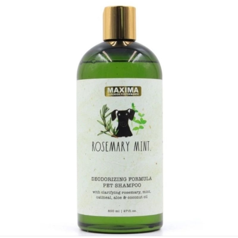 Maxima Rosemary Mint Deodorizing Formula Pet Shampoo Dog Puppy