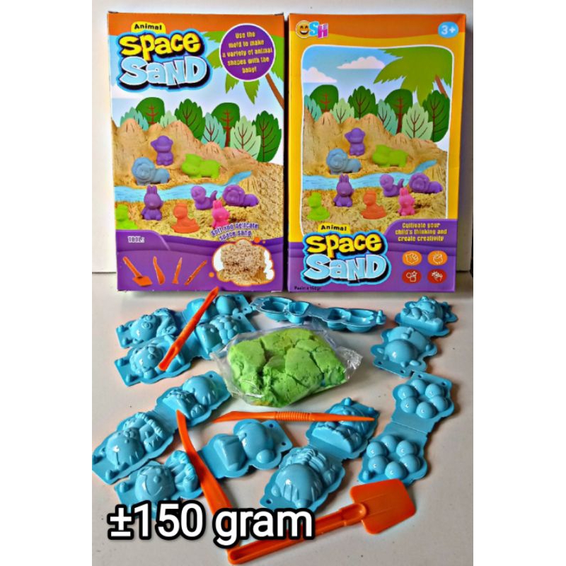 TERLARIS mainan pasir / mainan pasir anak / mainan pasir ajaib / mainan pasir anak 1 set / mainan pa