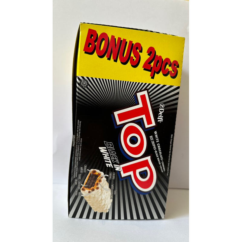 

Top delfi black in white 24pcs+free2pcs