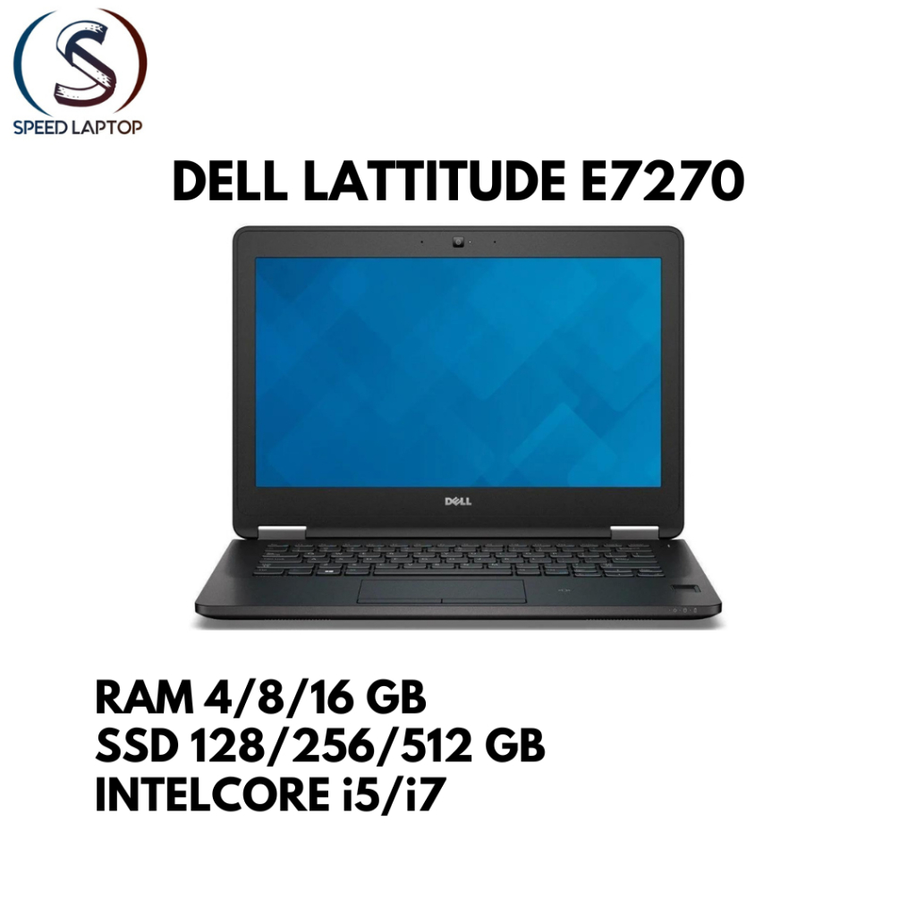 Dell latitude E7270 7250 7240 Intelcore i7 Gen 6 8GB 256GB Second Bergaransi Terawat