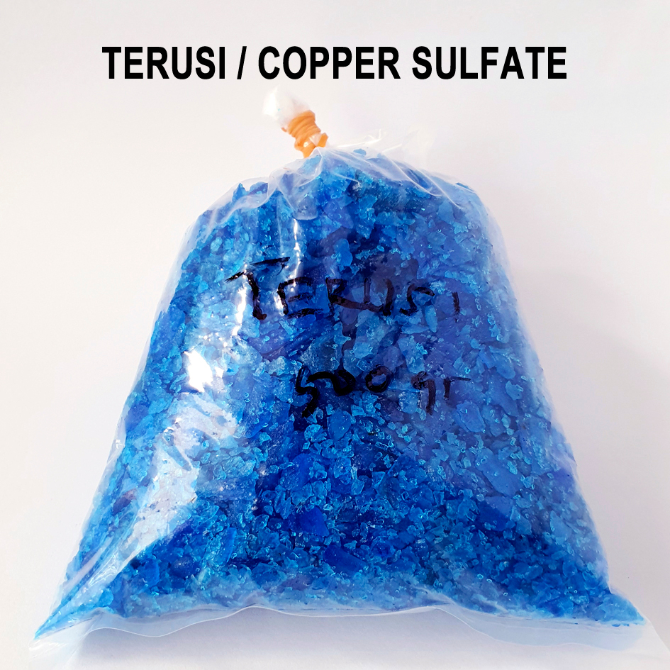 Terusi - Copper Sulfat / pembiru kolam renang