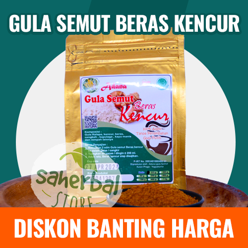 

Beras Kencur Instan dengan Gula Semut 100% ALAMI