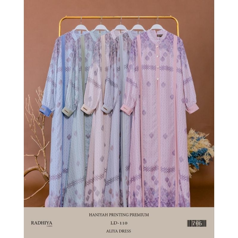 Fannisa Dress Gamis HaniyahPremium by Radhiya