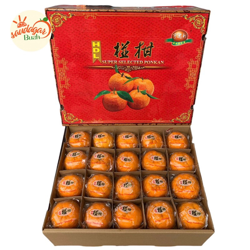 

BUAH JERUK PONKAM HDL / PONKAM TAIWAN SUPER SIZE 40