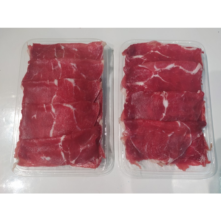 

Daging Sapi Sukiyaki 250 gram 500 gr - Slice Beef HALAL