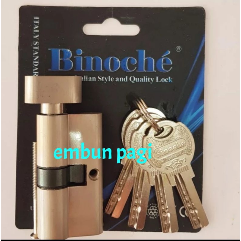 Cylinder Kunci pintu besar 60mm / silinder kunci besar Binoche