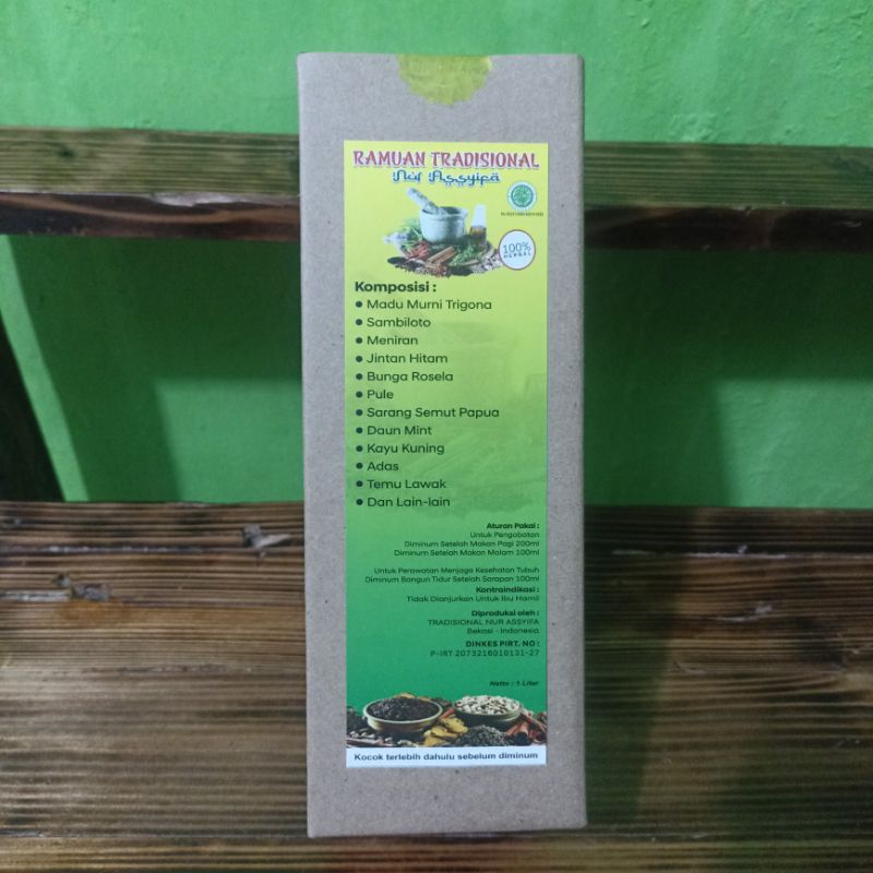 

2 PCS Jamu TRADISIONAL NUR ASSYIFA herbal segala keluhan penyakit