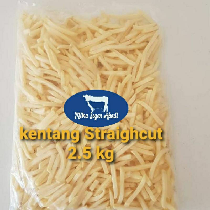 

KENTANG GORENG IMPORT STRAIGHT CUT @2.5KG - TERMURAH !!!!