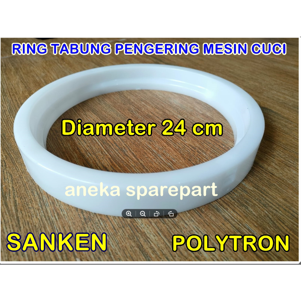 (24 CM) RING TABUNG PENGERING MESIN CUCI SANKEN POLYTRON 7 KG