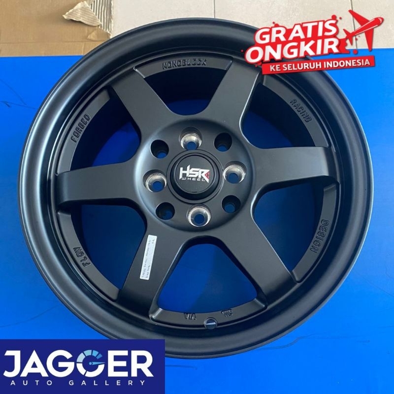 Velg racing hsr tokyo r15 untuk brio calya sigra avanza xenia mobilio