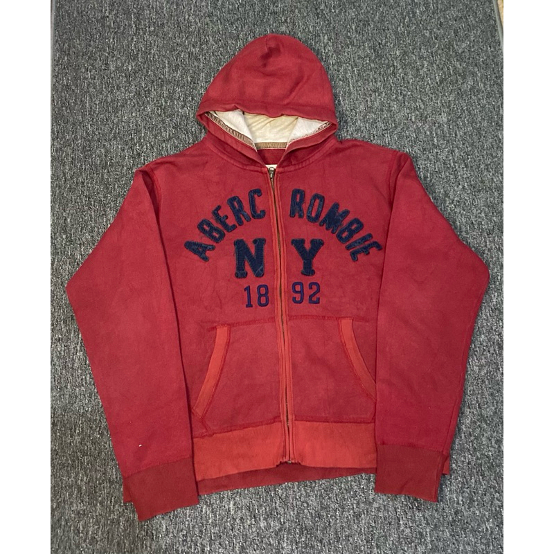 Hoodie Ziper Aber Crombie