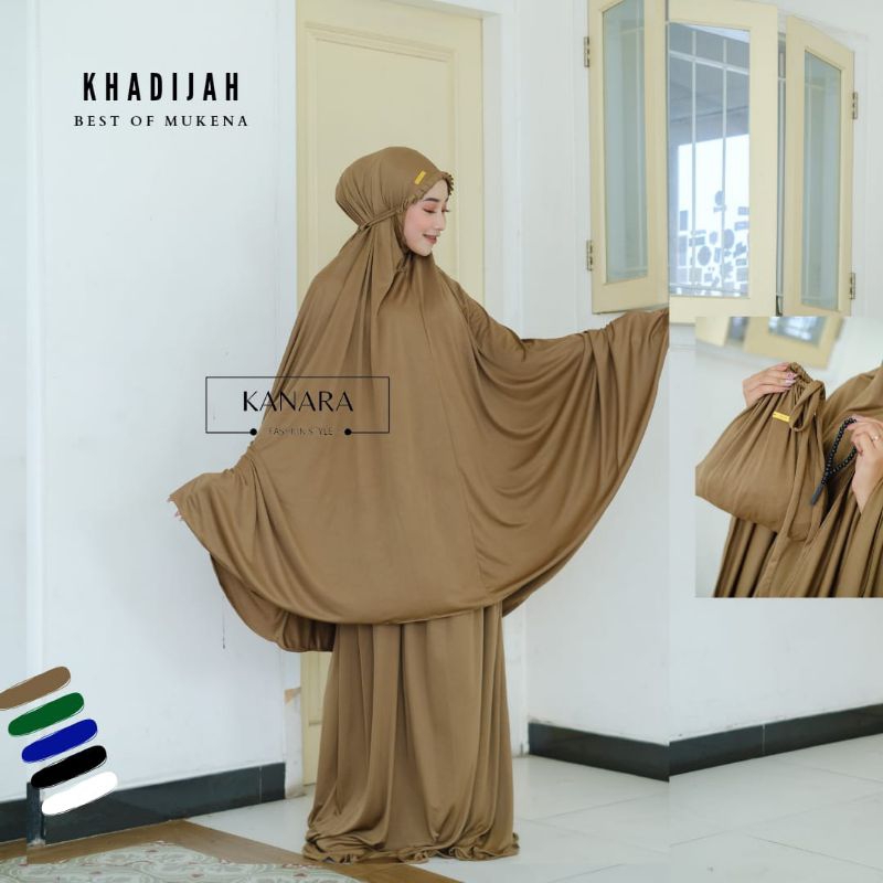 FREE TAS FREE TASBIH - Mukena Polos Jumbo Bahan Kaos Jersey Mukenah Bigsize XXXL Model Terbaru Murah