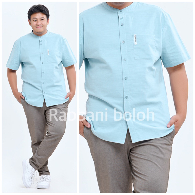 kemko muzaid pdk - kemko hatem pdk - koko rabbani - kemeja pria - baju koko lengan pendek - baju kok