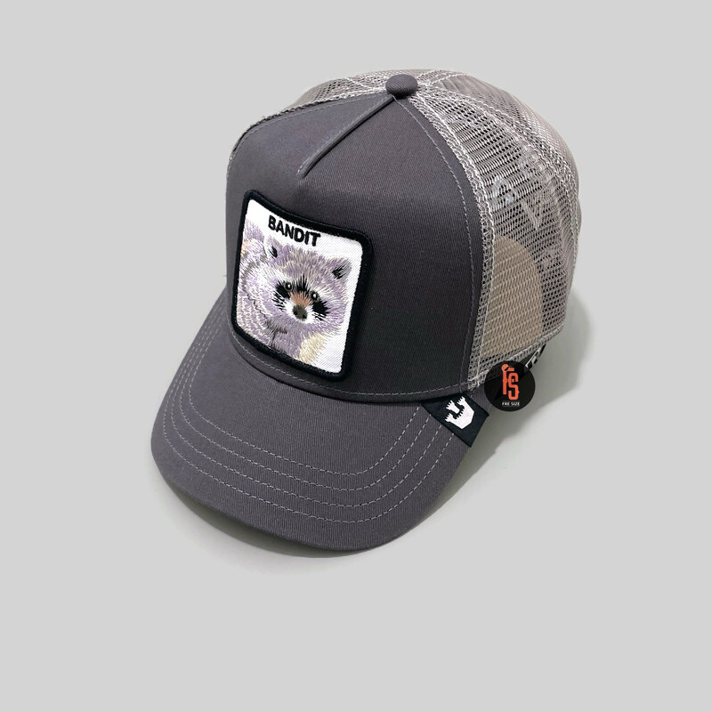 TOPI ORIGINAL GOORIN BROS TRUCKER TONAL BANDIT GREY