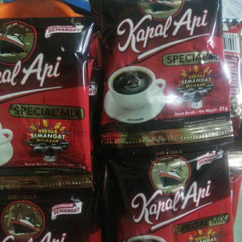 

kapal api special mix 1 renceng isi 10 sachet
