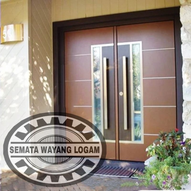 150cm Handle Pintu Rumah Stainless Steel 120cm 100cm 80cm Gagang Pintu Mewah Tarikan Pintu 2 Kupu Ta