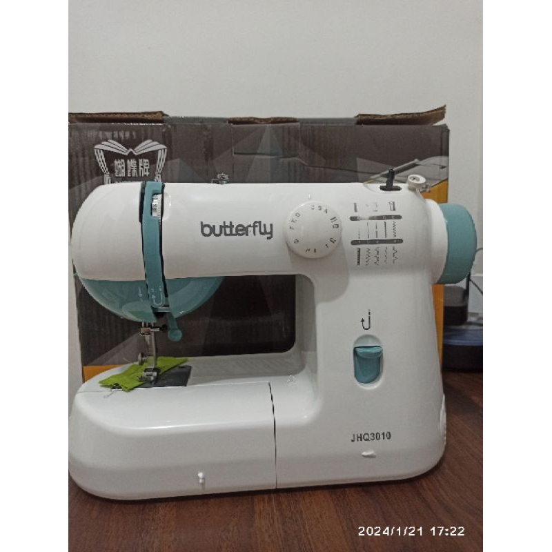 Mesin Butterfly JHQ 3010 jahit zigzag portabel