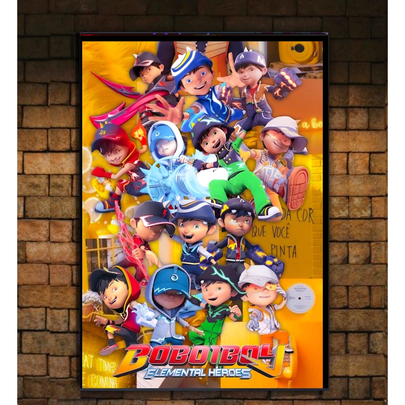 Poster gambar BoBoiBoy Ukuran Besar