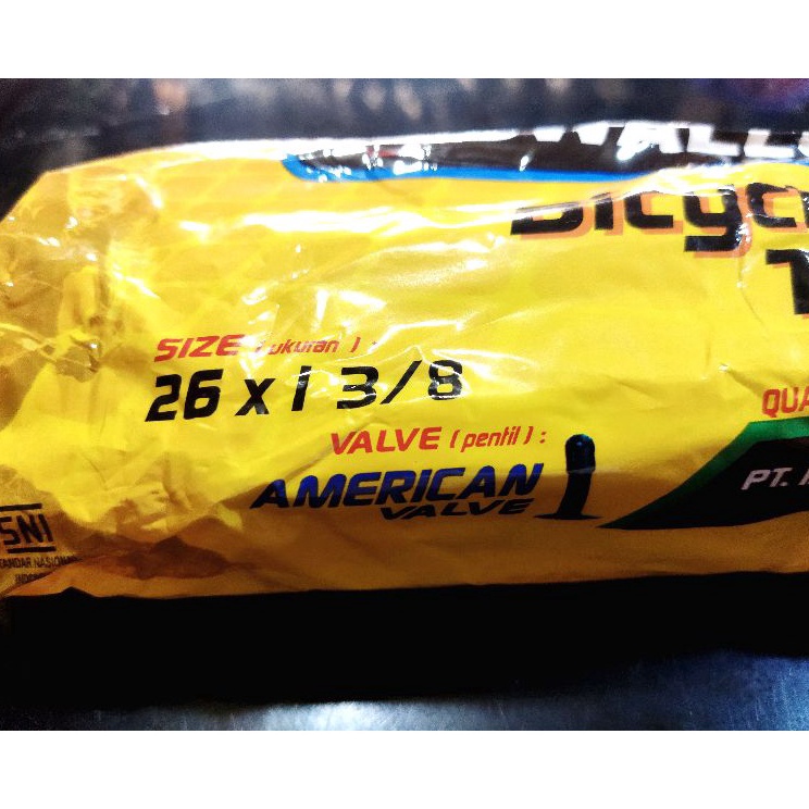 ban dalam sepeda jengki polygon 26x1 38 swallow av  Ready Stock