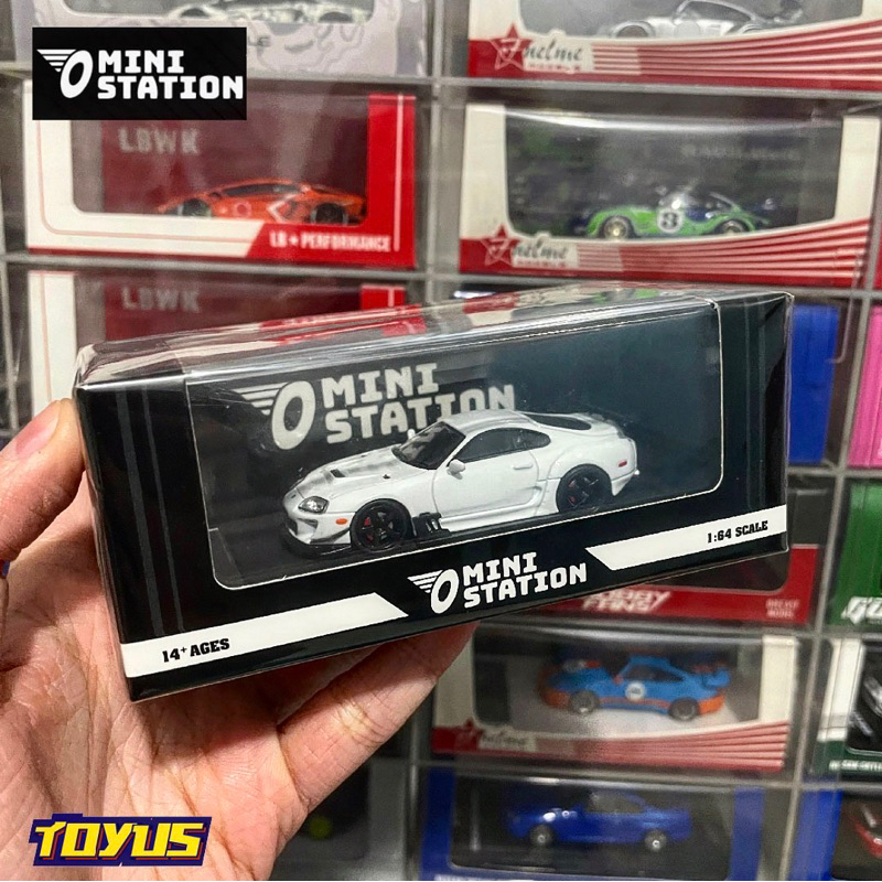 Mini Station - Supra A80z Full White Putih