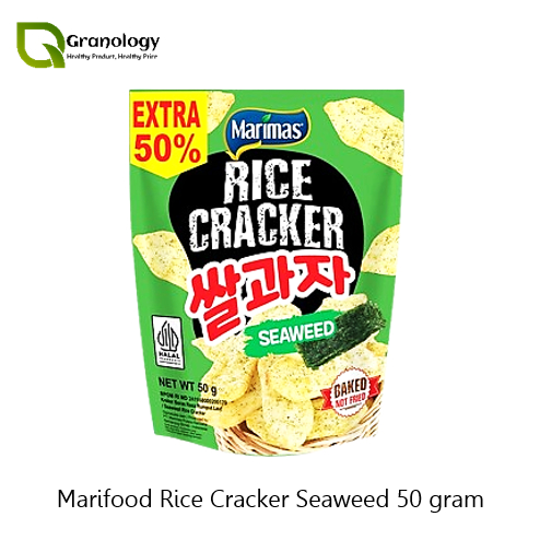 

Marifood Rice Cracker Gluten Free 50 gram - Seaweed