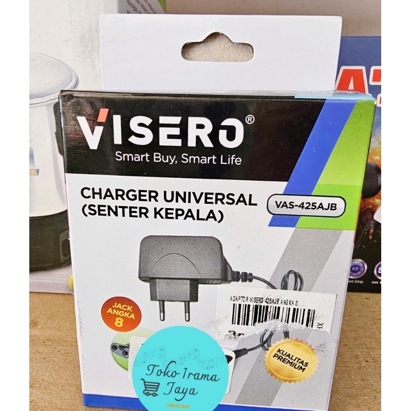 Visero Charger Universal (Senter Kepala)VAS-425AJD
