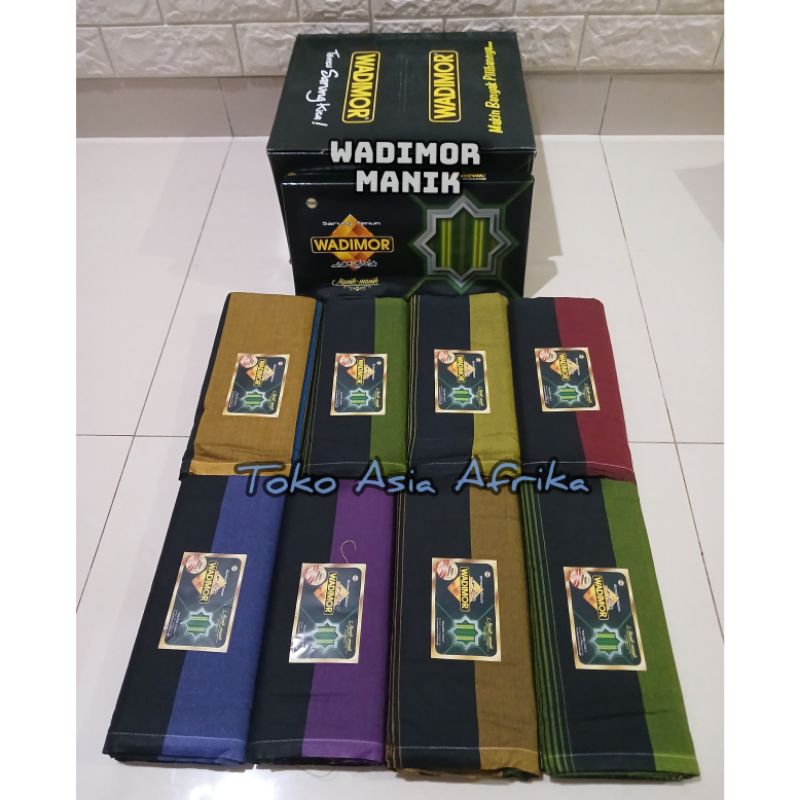 Wadimor Sarung Tenun Motif Manik-Manik