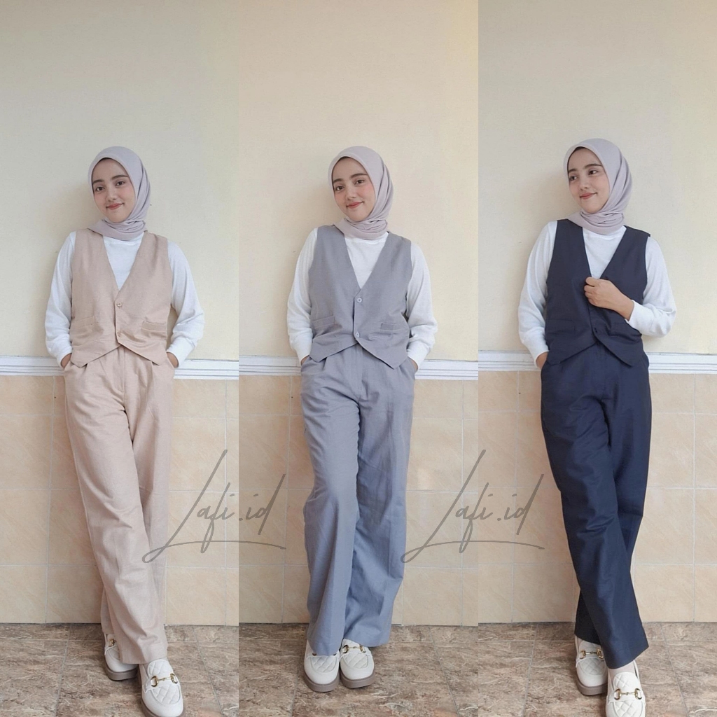 Noona Lyla set - Oneset - Vest - Pants