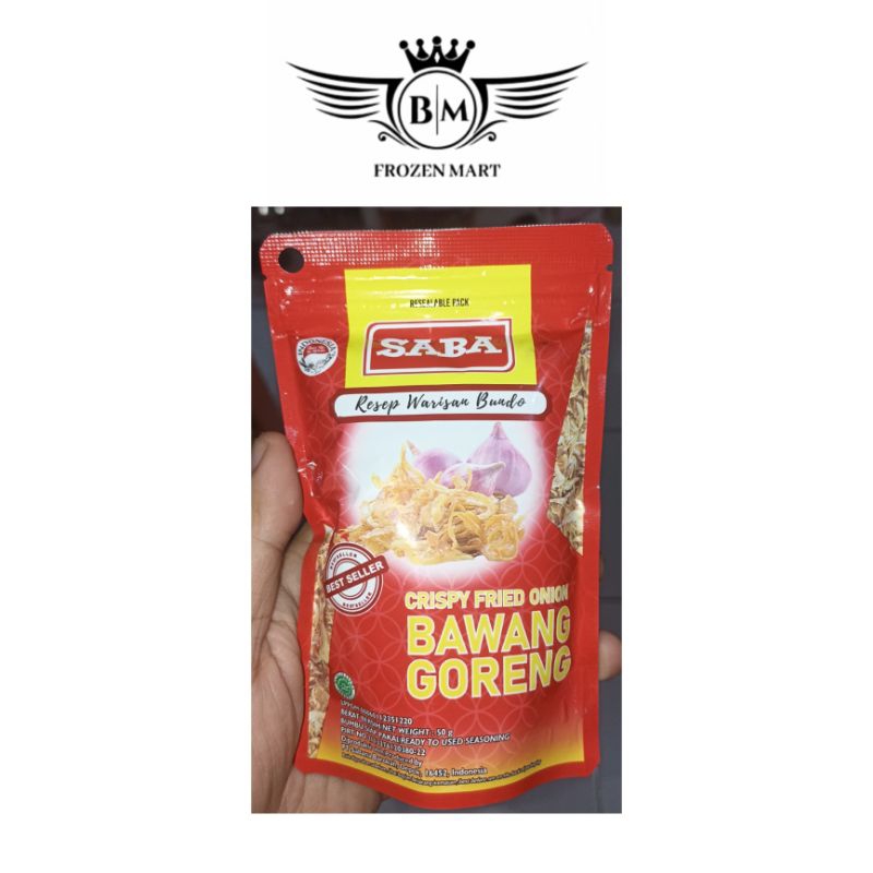 

Bawang goreng SABA 50gr.