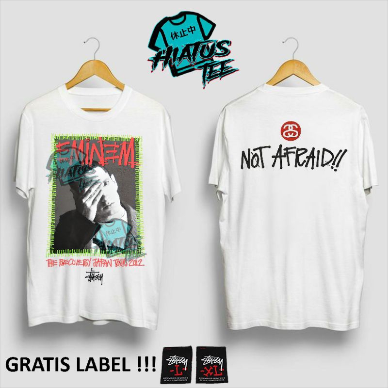 KAOS STUSSY PHOTO TEE EMINEM NEW TSHIRT BOOTLEG SABLON DTG