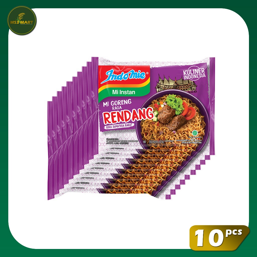 

Indomie Goreng Rendang 10 PCS 83 Gram | MS3 Mart