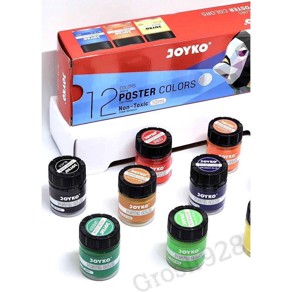 

mh Poster Colors / Cat Poster Joyko 12 Warna