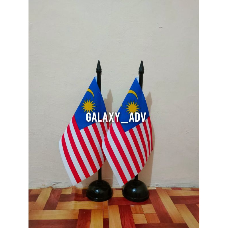 

bendera meja negara MALAYSIA +tiang