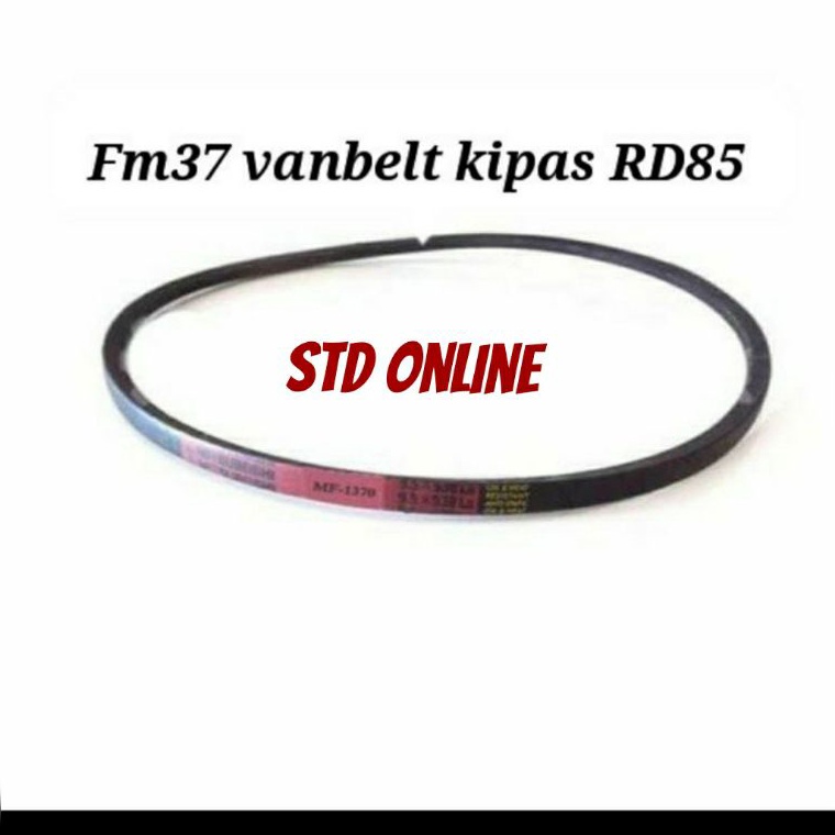 Seller FM 37 VAN BELT KIPAS KUBOTA RD85 TALI KIPAS RADIATOR KUBOTA 85 HP q Kualitas Premium Big Sale