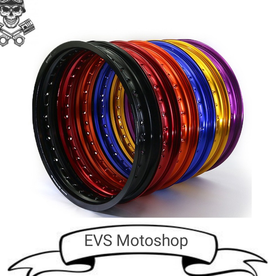 Seller JTt Velg Motor Scarlet Racing Original RING 17 14 16 185 215 Berkualitas