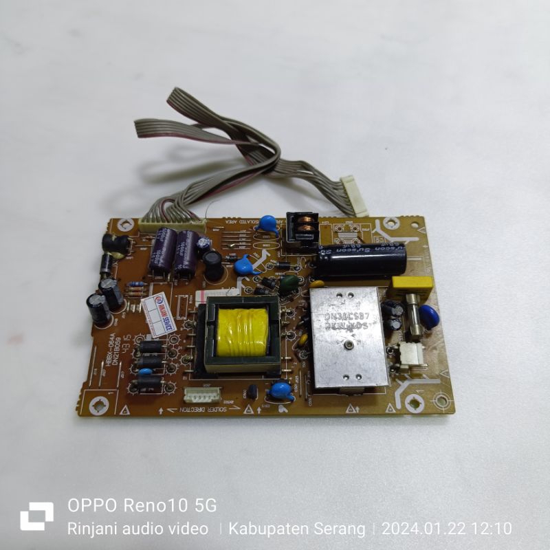 REGULATOR POWER SUPLAY TV LED POLYTRON PLD 22D900 PSU PLD 22D900