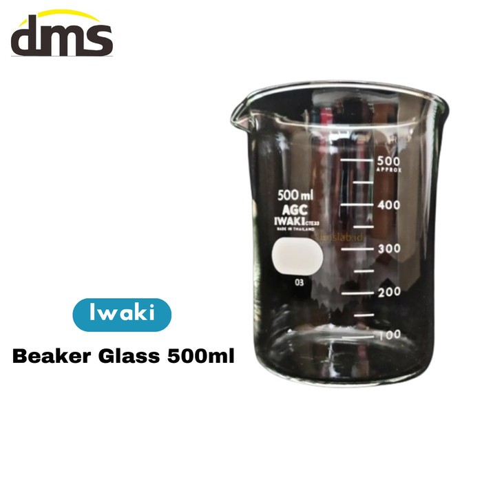 Beaker Glass 500ml Iwaki