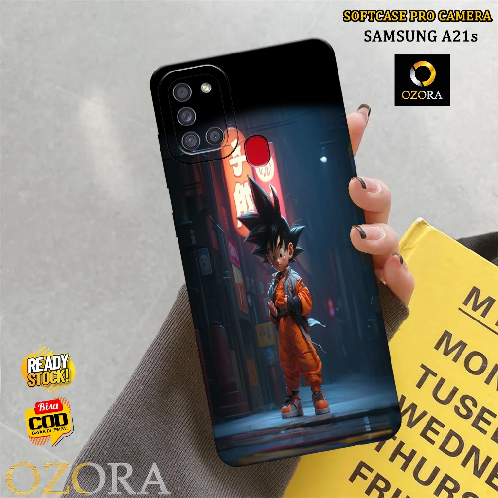 Case Samsung A21S Terbaru - OZORA - Fashion Case Anime - Casing Hp Samsung A21S - Aksesoris Handphon